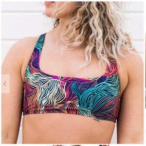 NWT The Primitive Bikini Top (Life's A Swirl) XL